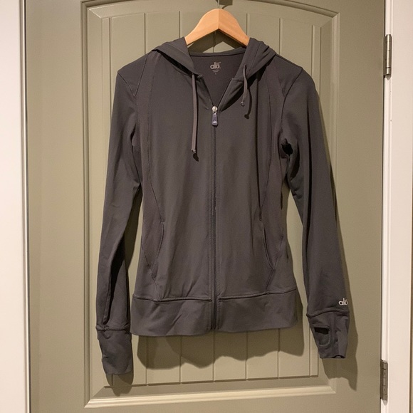 ALO Yoga Sweaters - ALO Yoga Zip-Up Hoodie